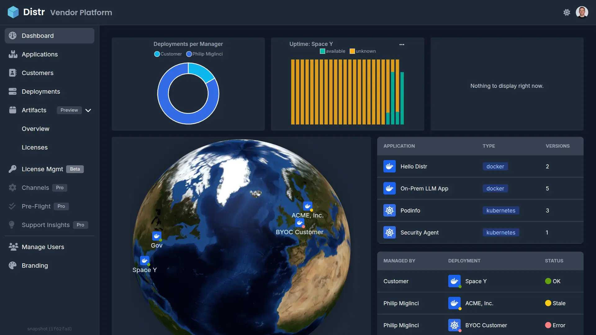 Software distribution platform