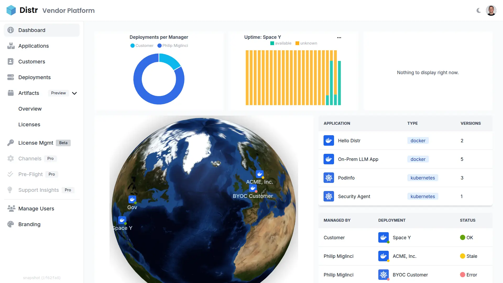 Software distribution platform